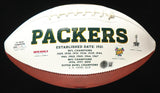 Matthew Golden Signed Green Bay Packers Logo Football (Beckett) 2025 1st Rnd Pck