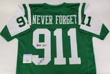 Robert O'Neill Signed New York Jets 911 Never Forget Jersey "Never Quit" PSA COA