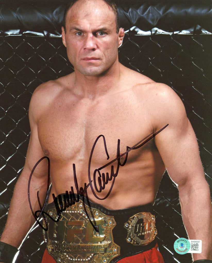 Logo Randy Counture Randy Couture UFC Authentic Signed 8x10 Photo Autographed BAS #BH04958 ...
