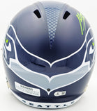 KENNETH WALKER III AUTOGRAPHED SEAHAWKS BLUE FULL SIZE HELMET BECKETT 235705