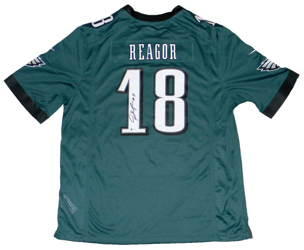 JALEN REAGOR AUTOGRAPHED SIGNED PHILADELPHIA EAGLES #18 NIKE JERSEY BECKETT