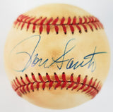 Ron Santo Signed NL Leonard Coleman Baseball (JSA) Chicago Cubs HOF /3rd Baseman