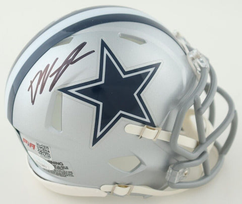 Deuce Vaughn Signed Dallas Cowboys Mini Helmet (JSA COA) 2023 Draft Pick K State