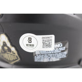 Mike Alstott Autographed/Signed Purdue Boilermakers Mini Helmet Beckett 49107