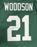 Packers HOF'er CHARLES WOODSON Signed Custom Replica Green Jersey AUTO - JSA