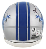 Lions Jameson Williams Authentic Signed Speed Mini Helmet BAS Witnessed