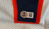 T.J. Ward Autographed Broncos White Jersey Inscribed "SB 50 Champs - BAS COA