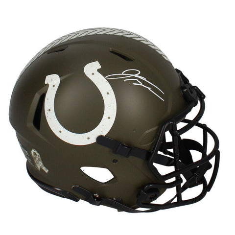 Jonathan Taylor Autographed Colts STS Authentic Speed Helmet Fanatics