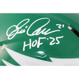 Eric Allen Autographed Philadelphia Eagles Authentic TB Helmet HOF Beckett 51293