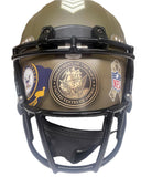 TREVOR LAWRENCE Autographed Salute To Service - Navy Authentic Helmet FANATICS