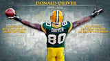 Donald Driver Signed Packers Pro Cut Jersey (JSA) Green Bay 5xPro Bowl Receiver