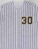 Brewers Manager CRAIG COUNSELL Signed Custom Replica Pinstripe Jersey AUTO