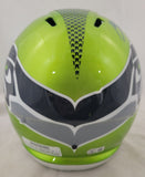 WARREN MOON "HOF" SIGNED SEATTLE SEAHAWKS FLASH SPEED REPLICA HELMET BECKETT QR