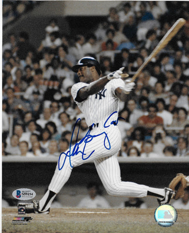 Don Baylor Autographed New York Yankees 8x10 Photo Beckett Authenticated