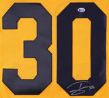 Todd Gurley Signed Los Angeles Rams Yellow Jersey (Beckett)Pro Bowl Running Back