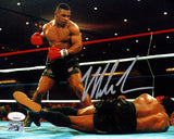 Mike Tyson Autographed Signed 8x10 Photo Standing Over JSA Witness