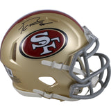 George Kittle Autographed San Francisco 49ers Mini Helmet Beckett Witness 49866