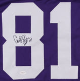 Carl Eller Signed Vikings Jersey Inscribed "HOF 04" (TSE COA) 1969 NFL Champions