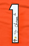Ja'Marr Chase Cincinnati Bengals Signed Orange Alternate Nike Game Jersey BAS