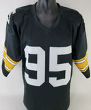Greg Lloyd Signed Pittsburgh Steelers Jersey (Beckett) 3xAll Pro Linebacker