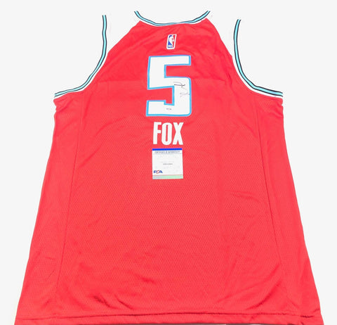 De'Aaron Fox signed jersey PSA/DNA Sacramento Kings Autographed