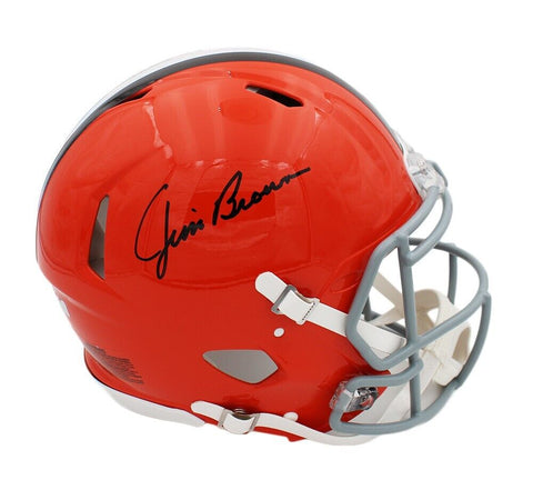 Jim Brown Signed Cleveland Brown Speed Authentic '62-'74 NFL Helmet