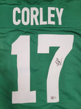 MALACHI CORLEY SIGNED AUTOGRAPHED PRO STYLE CUSTOM XL JERSEY WITH BECKETT QR