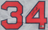 David Ortiz Signed Boston Red Sox Jersey (Beckett) 3xWorld Series Champion D.H.