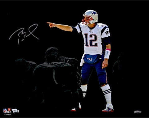 Tom Brady NE Patriots Signed 16x20 Pointing Photo - TRISTAR - Fanatics