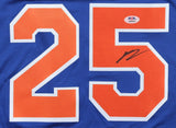 Mikal Bridges Signed New York Knicks Nike Authentic Jersey (PSA) 2026 NBA Champ