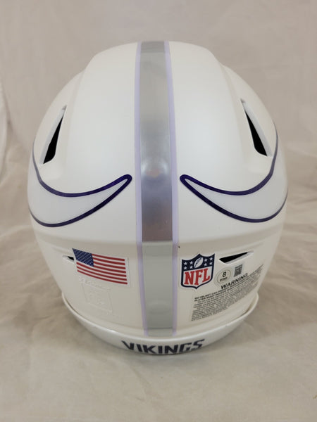 bike helmet giveaway jefferson ohio 2018 JUSTIN JEFFERSON SIGNED MINNESOTA VIKINGS WINTER WARRIOR SPEEDFLEX HEL – Super Sports Center