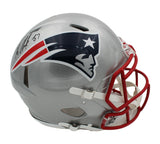 Rob Gronkowski Signed New England Patriots Speed Authentic NFL Helmet