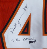 Buccaneers Dexter Jackson Autographed Red Jersey S.B. XXXVII MVP Beckett BN14839