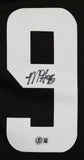 Browns Myles Garrett Authentic Signed Brown Nike Limited Jersey BAS Witnessed