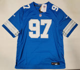 AIDAN HUTCHINSON SIGNED DETROIT LIONS NIKE AUTHENTIC JERSEY BECKETT COA