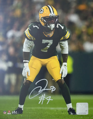 Green Bay Packers Safety JAVON BULLARD Signed 8x10 Photo #2 AUTO