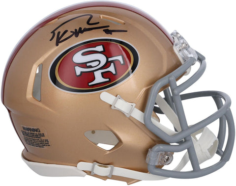 George Kittle San Francisco 49ers Signed Faithful to the Bay Speed Mini Helmet