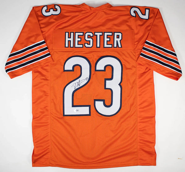 Devin Hester Signed Chicago Bears Jersey (Beckett) NFL All Time Return Leader
