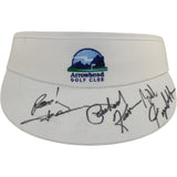 John Denver Richard Karn Bill Fagerbakke Autographed Golf Visor Beckett 55418