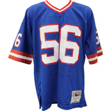 Lawrence Taylor Autographed M&N Blue Legacy sz 44 Jersey Beckett 51277