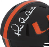 Michael Irvin Miami Hurricanes Signed Riddell Eclipse Speed Mini Helmet