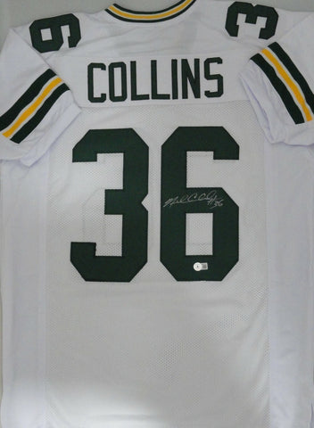 Packers SB XLV Champ NICK COLLINS Signed Custom Replica White Jersey AUTO - BAS