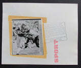John Cappelletti HOF September 26, 1976 B/W 8x10 Press Photo Los Angeles Rams