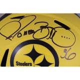 Jerome Bettis Autographed Pittsburgh Steelers Pro Rave Helmet Beckett 49567