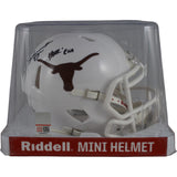 Joseph Ossai Autographed Texas Longhorns Mini Helmet Hook Em Insc. Beckett 50161