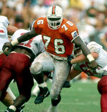 Warren Sapp Signed Miami Hurricanes Jersey Inscribed 91 Ntl Champs (Beckett COA)