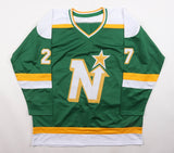 Gilles Meloche Signed North Stars Jersey (JSA) Minnesota Goalie / 1978-1985