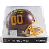 Joe Theismann Signed Washington Football Team Mini Helmet Insc Beckett 49750