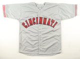 Eugenio Suarez Signed Cincinnati Reds Jersey (GTSM) 2xAll Star 3rd Baseman