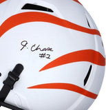 Autographed Ja'Marr Chase LSU Helmet
